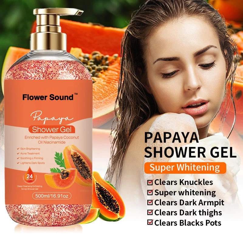 Brightening Body Wash with Glycolic Acid, Kojic Acid & Collagen